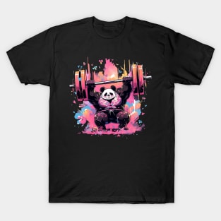 panda at gym T-Shirt